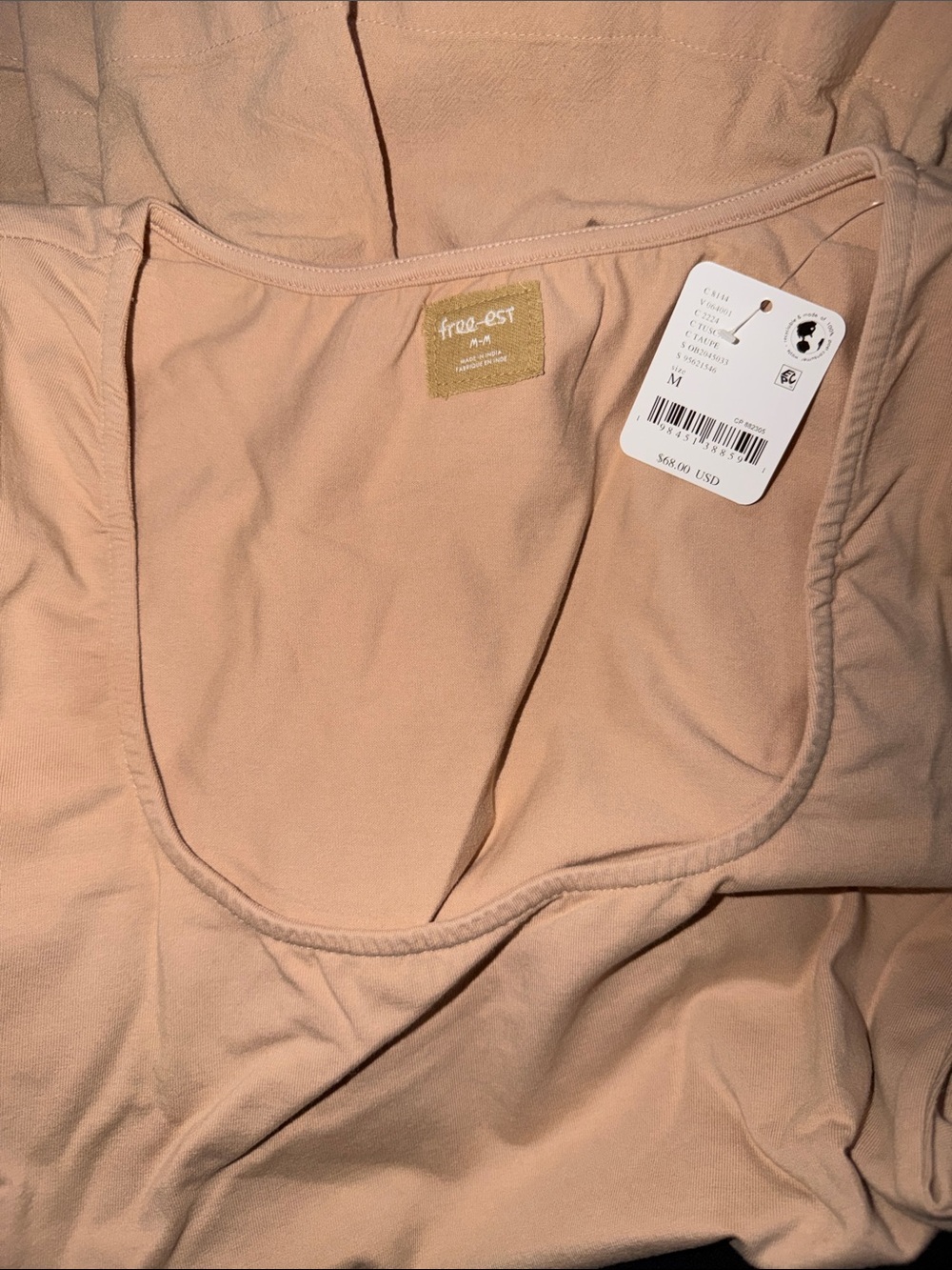 Free People Blush Long-Sleeve Scoop Mini Dress - Picture 7 of 7